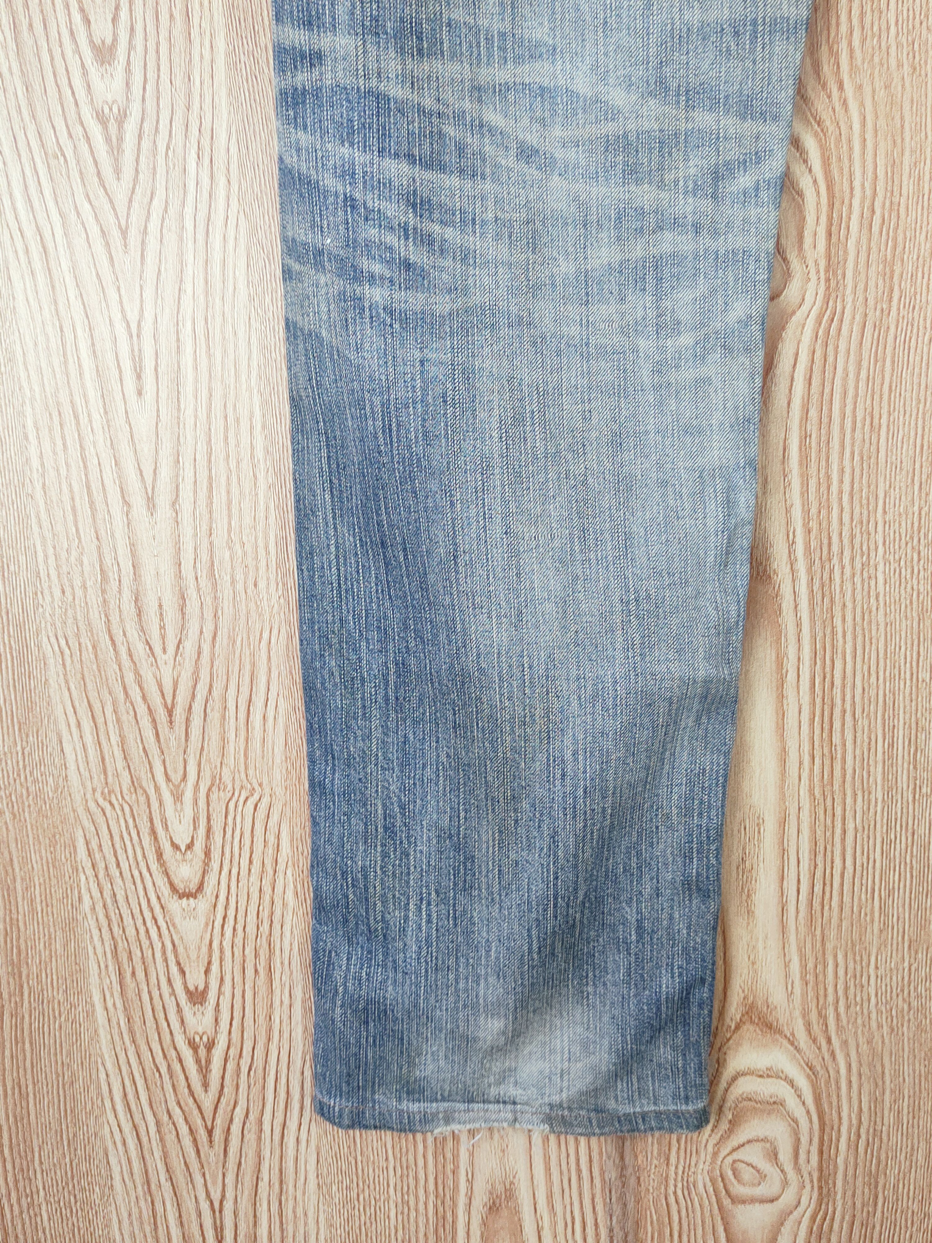 Edwin Edwin Blue Faded Distressed Ripped Jeans #W507 Size US 32 / EU 48 - 13 Thumbnail