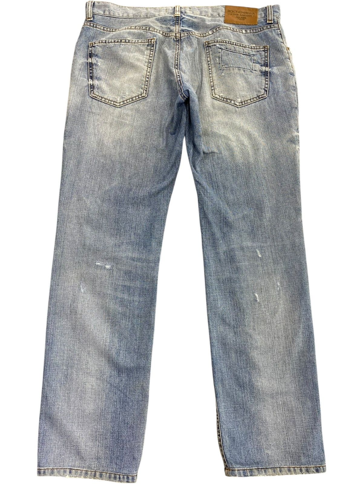 Dolce & Gabbana Dolce & Gabbana Faded Style Ripped Jeans Size US 36 / EU 52 - 3 Thumbnail