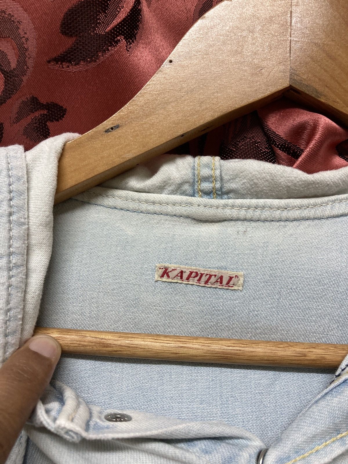 Designer × Japanese Brand × Kapital Kapital western shirt Size US S / EU 44-46 / 1 - 3 Thumbnail