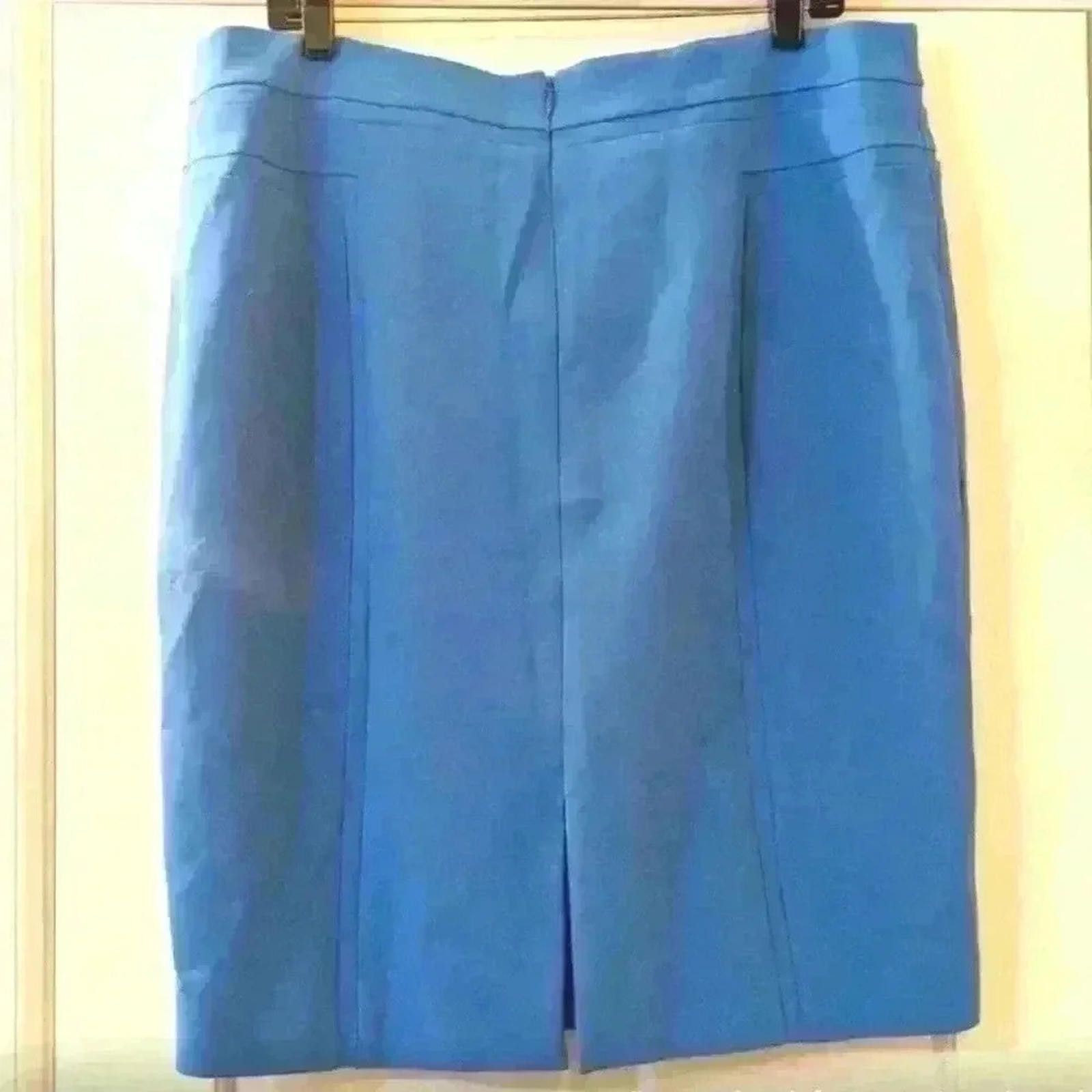 Other NWOT | WHBM | Blue Pencil Skirt | Size: 16 Size 38" / US 16 / IT 52 - 5 Thumbnail