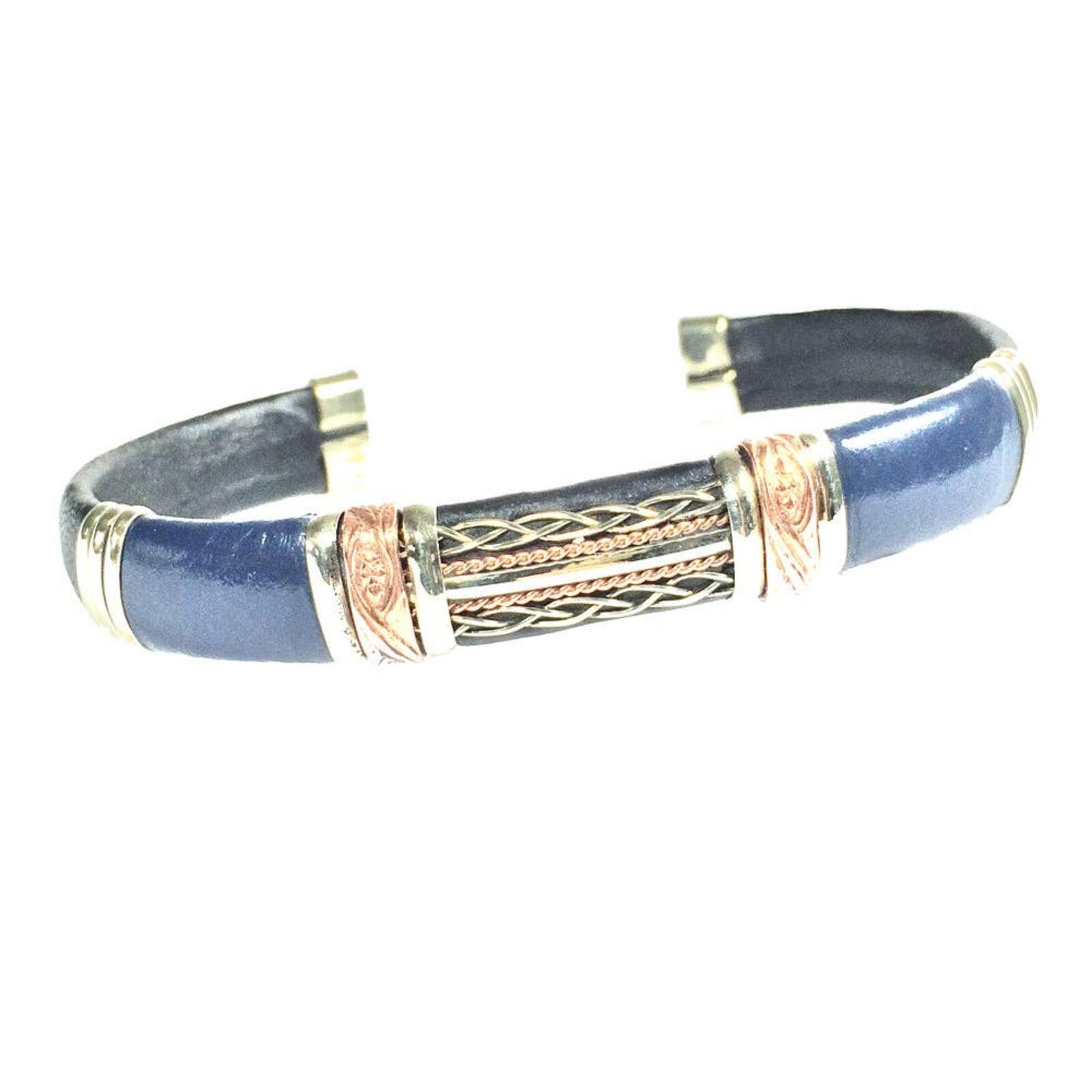 Other Unique Leather Bracelet Size ONE SIZE - 2 Thumbnail