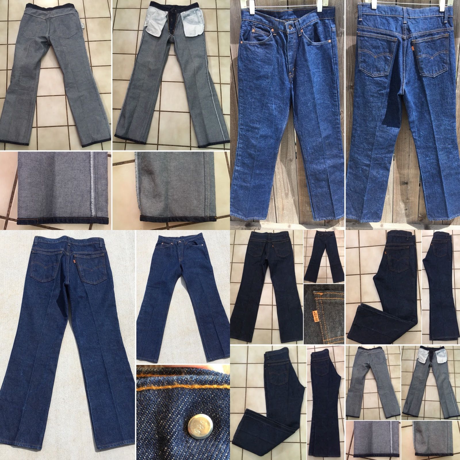 Vintage Vintage Levi’s 517 Orange Tab Jeans 585 Stamp High Waist 32 30 Measure 32 30.5 Denim Blue Regular 32 Inseam 30 Zipper Fly N/A Size US 32 / EU 48 - 8 Thumbnail