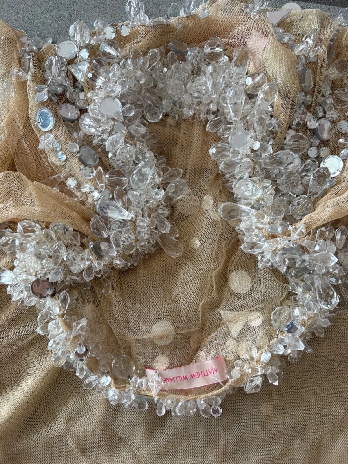 Matthew Williamson MATTHEW WILLIAMSON- One-of-a-kind beaded, embroidered halter Size XS / US 0-2 / IT 36-38 - 8 Thumbnail