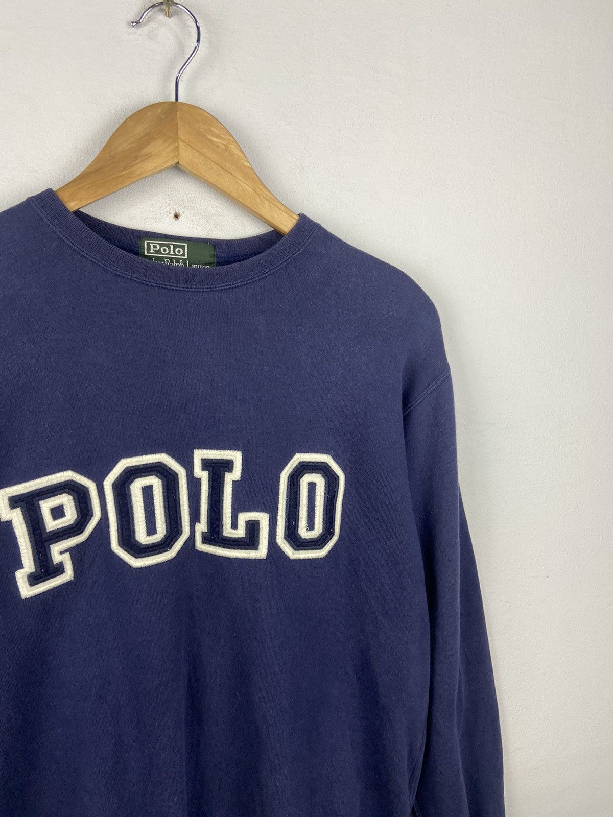Polo Ralph Lauren × Vintage Vintage Polo Spell Out Big Logo Size US S / EU 44-46 / 1 - 3 Thumbnail