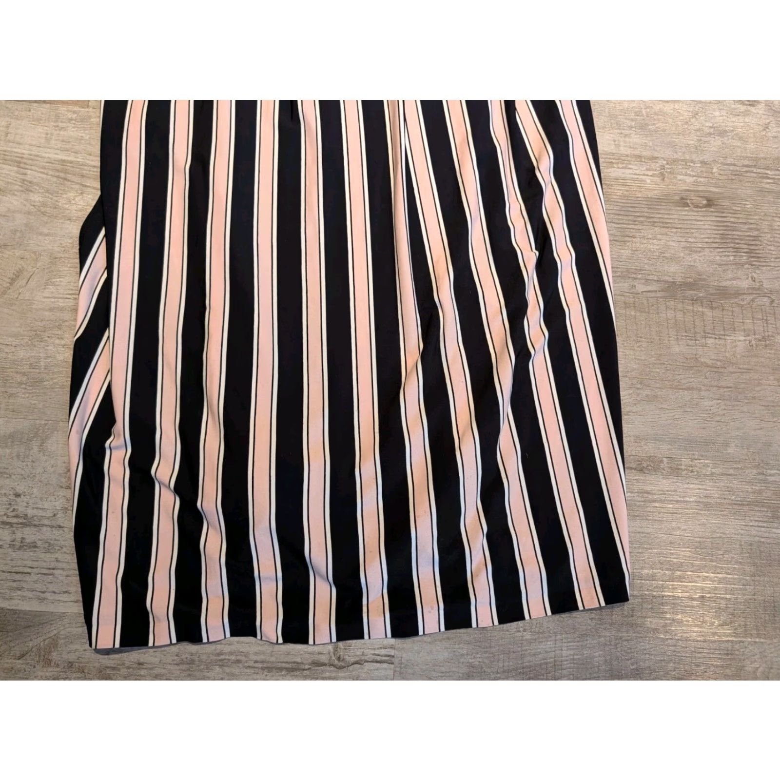 Vintage Maurices Striped Maxi Dress Women’s Medium Striped Pink Black NWT Clothing Maurices Maxi Dress Women’s Medium Striped Pink Black NWT Size M / US 6-8 / IT 42-44 - 2 Thumbnail