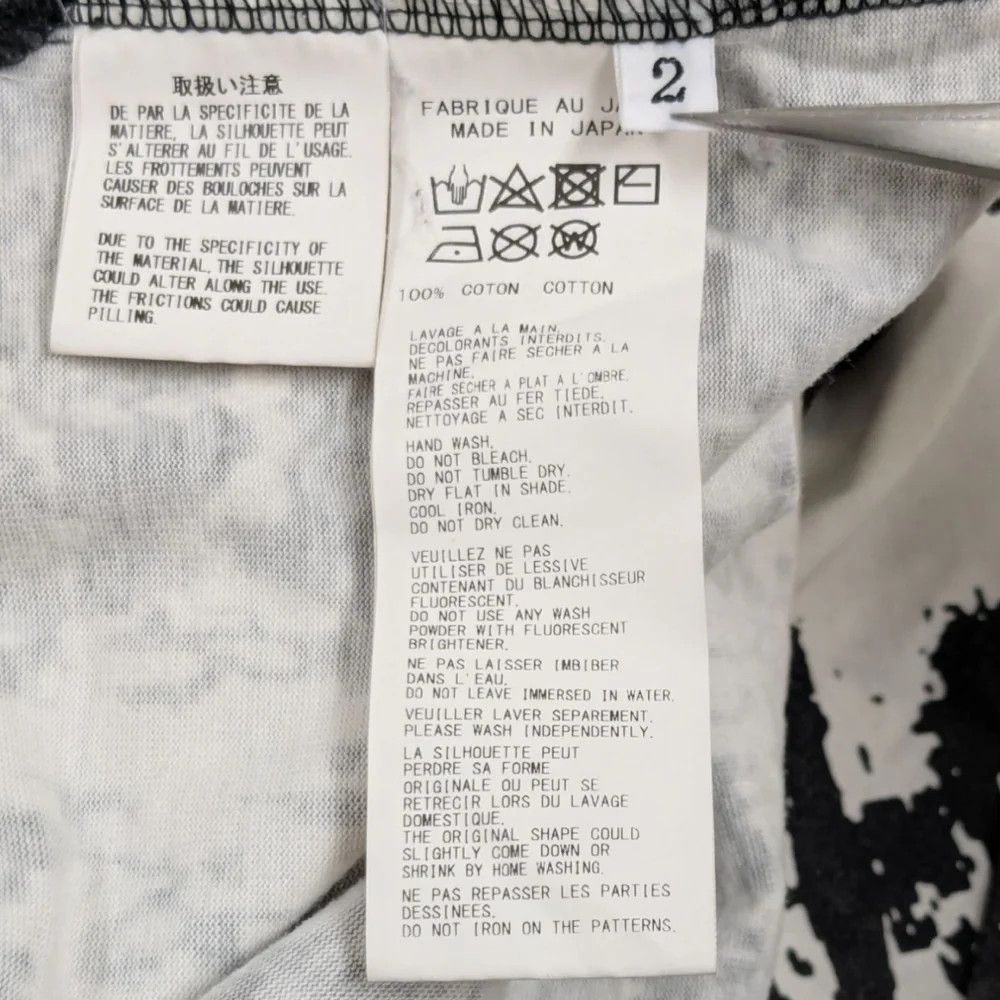 Yohji Yamamoto B Yohji Yamamoto/ Printed T-shirt Size US M / EU 48-50 / 2 - 9 Thumbnail