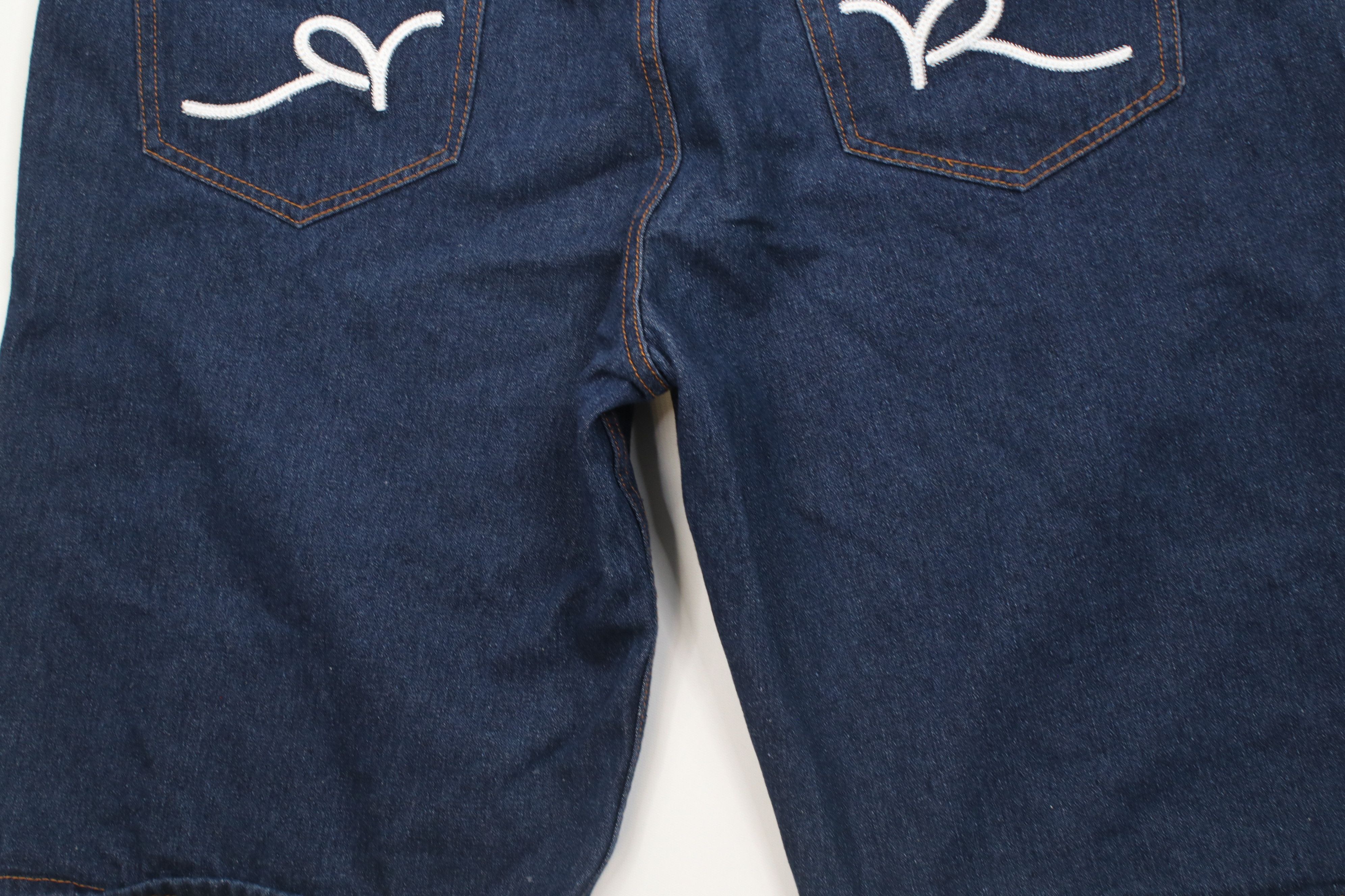 Rocawear Vintage 90s Y2K Rocawear Hip Hop Denim Jean Shorts Blue Size US 40 / EU 56 - 10 Thumbnail