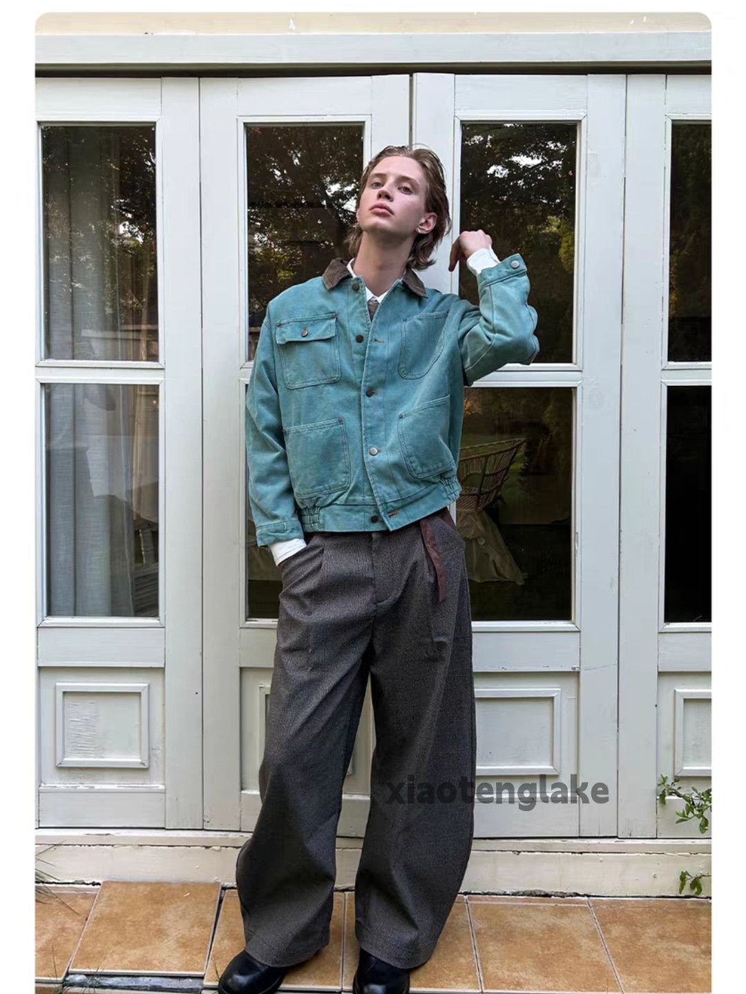 Vintage Unisex outdoor utility punk yuppie skate workwear jacket Size US XL / EU 56 / 4 - 4 Thumbnail