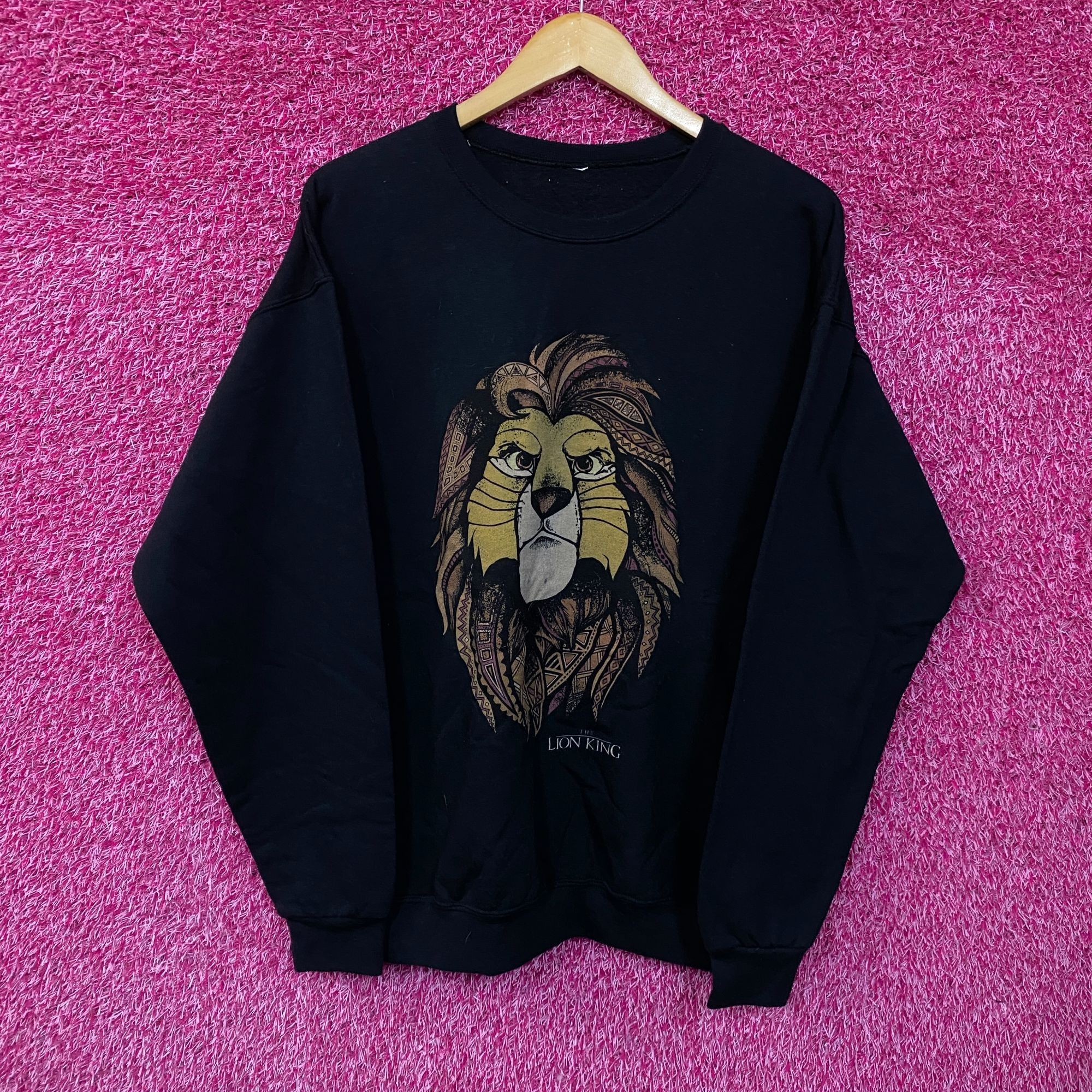 Disney The Lion King Swahili Tribal Simba Disney Movie Crewneck XL Size US XL / EU 56 / 4 - 1 Thumbnail