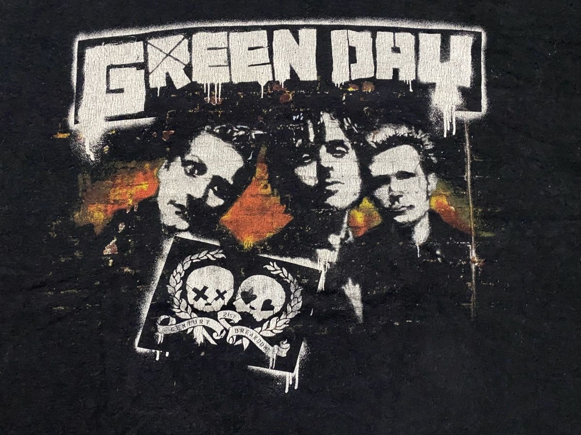 Band Tees × Vintage Vintage Y2K Green Day American Rock Band Size US XL / EU 56 / 4 - 2 Thumbnail