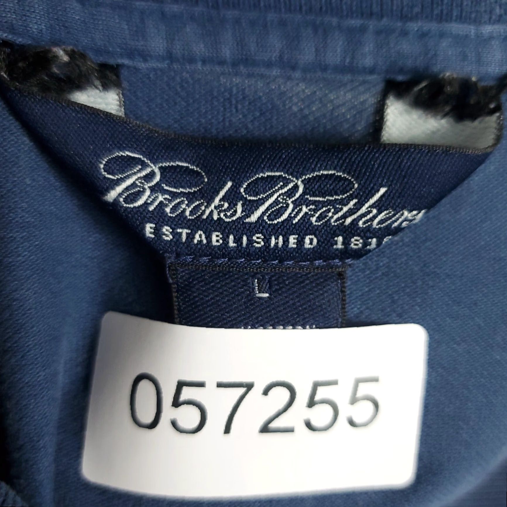 Brooks Brothers VINTAGE Brooks Brothers Polo Shirt Mens Large Blue Palm Tree Print Short Sleeve Adult Large Blue Palm Tree Print Polo Brooks Brothers Mens Shirt Size US L / EU 52-54 / 3 - 7 Thumbnail