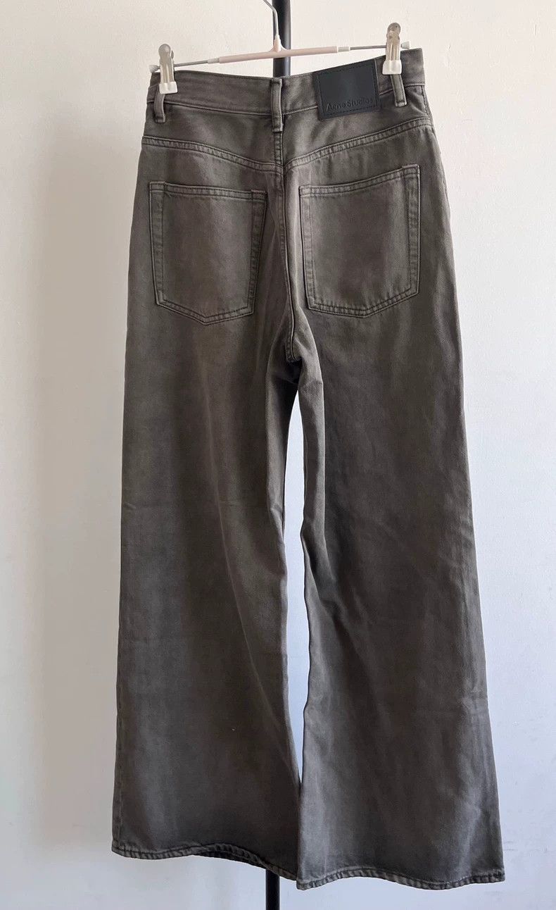 Acne Studios acne studios Solid-colored high-waisted straight-leg jeans Size US 30 / EU 46 - 2 Thumbnail