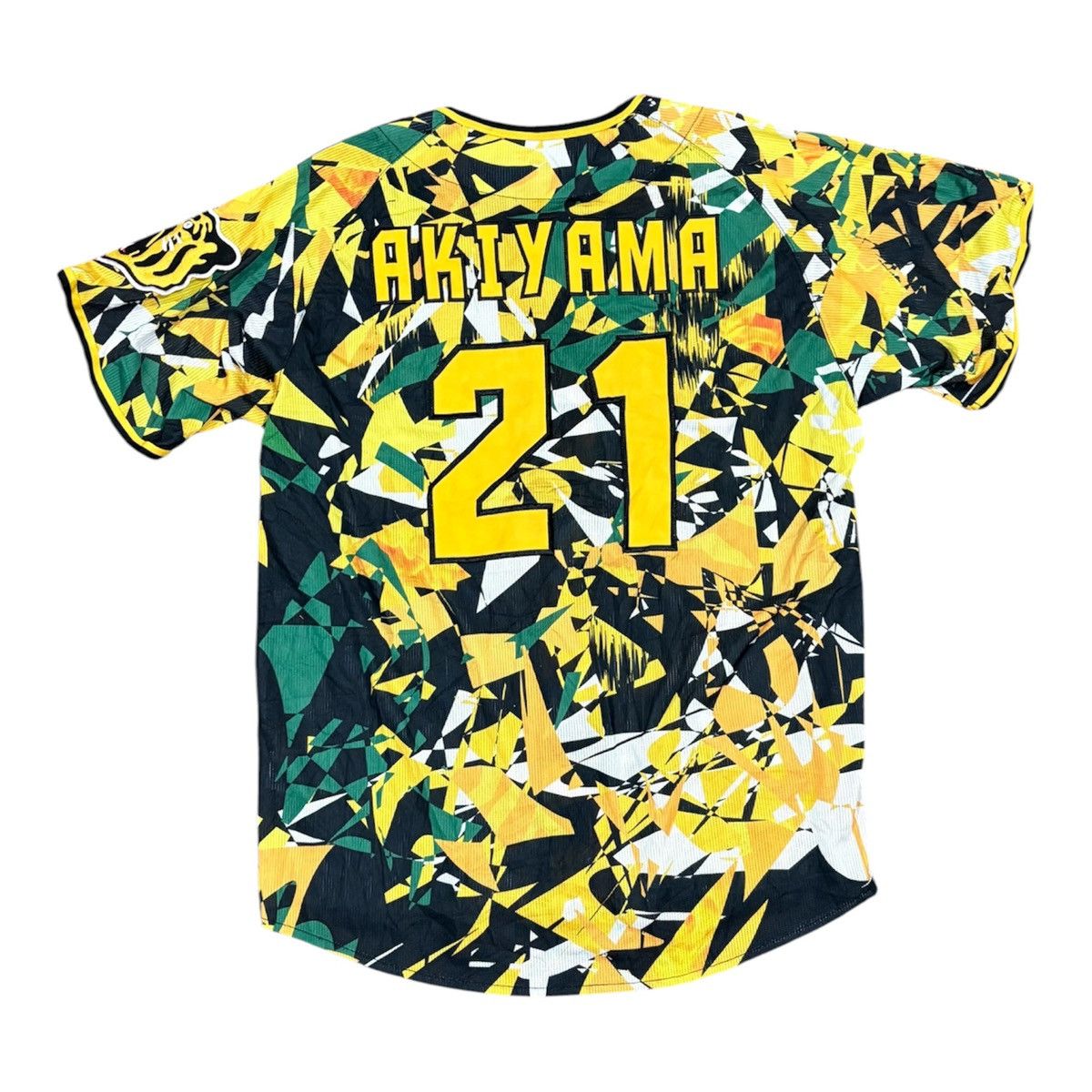 Vintage Vintage Hanshin Tigers akiyama 21 japan baseball team jersey Size US M / EU 48-50 / 2 - 2 Thumbnail