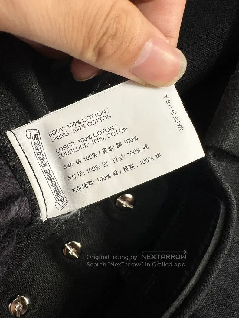Chrome Hearts CHROME HEARTS 34 Black rivet knee overalls Size US 34 / EU 50 - 4 Thumbnail