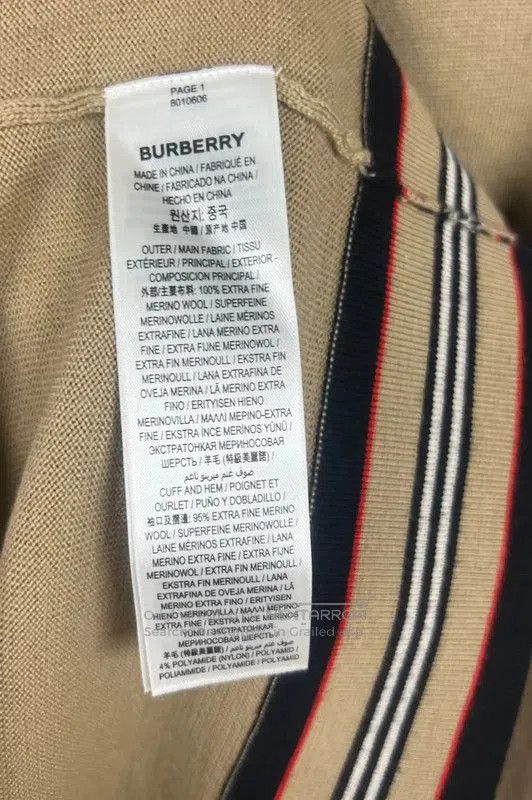 Burberry Burberry Camel Wool Women's Cardigan. Size L / US 10 / IT 46 - 5 Thumbnail