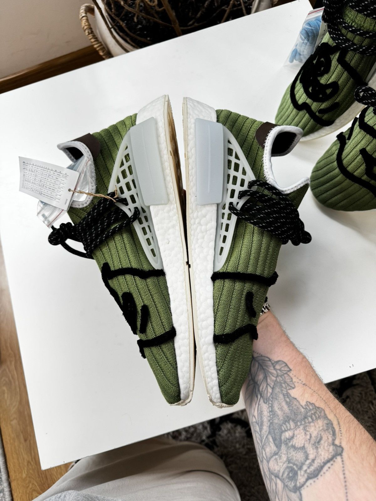 Adidas Adidas BBC Ice Cream x Pharrell x NMD Human Race Running Size US 11 / EU 44 - 8 Thumbnail
