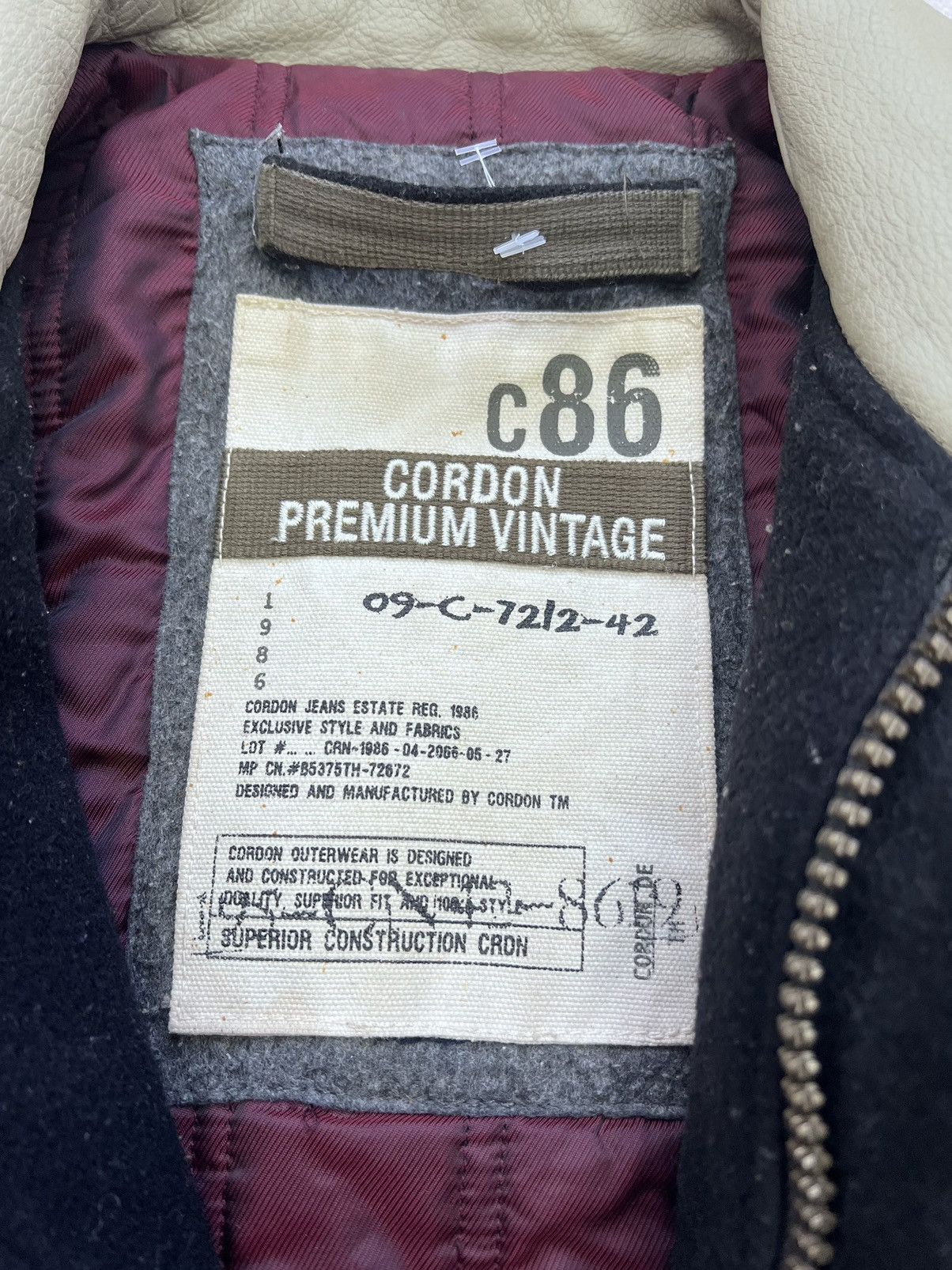 Japanese Brand × NBA Vintage 80's LEATHER Japan Leather Wool Varsity Jacket Size US L / EU 52-54 / 3 - 9 Thumbnail