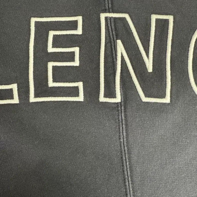 Balenciaga Balenciaga Black Hoodie with Letter-Sided Logo, Kirin Prin Size US S / EU 44-46 / 1 - 5 Thumbnail