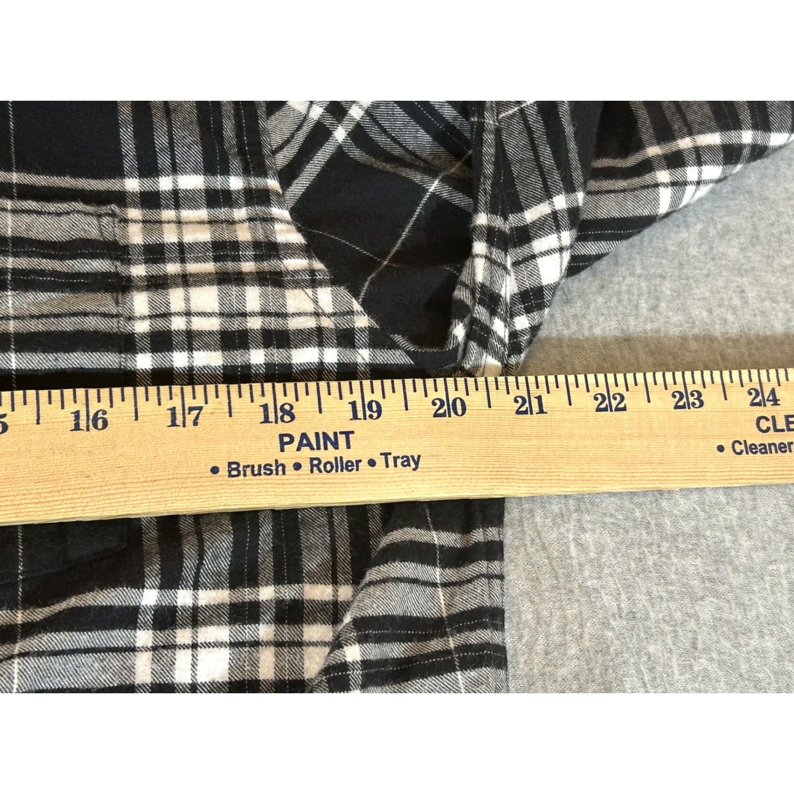 Todd Snyder Todd Snyder Shirt Men M Flannel Black Plaid Button Long Sleeve Cotton Size US M / EU 48-50 / 2 - 4 Thumbnail