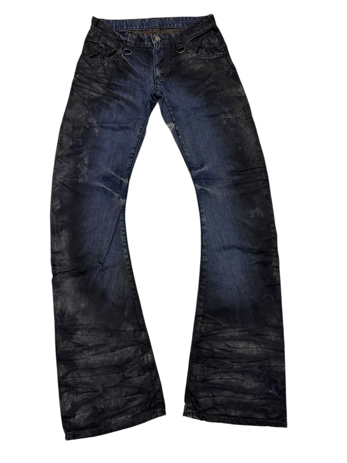 BUFFALO BOBS BUFFALO BOBS Flare Jeans Clawmark Whiskers Sticky Wax Jeans Size US 29 - 3 Thumbnail