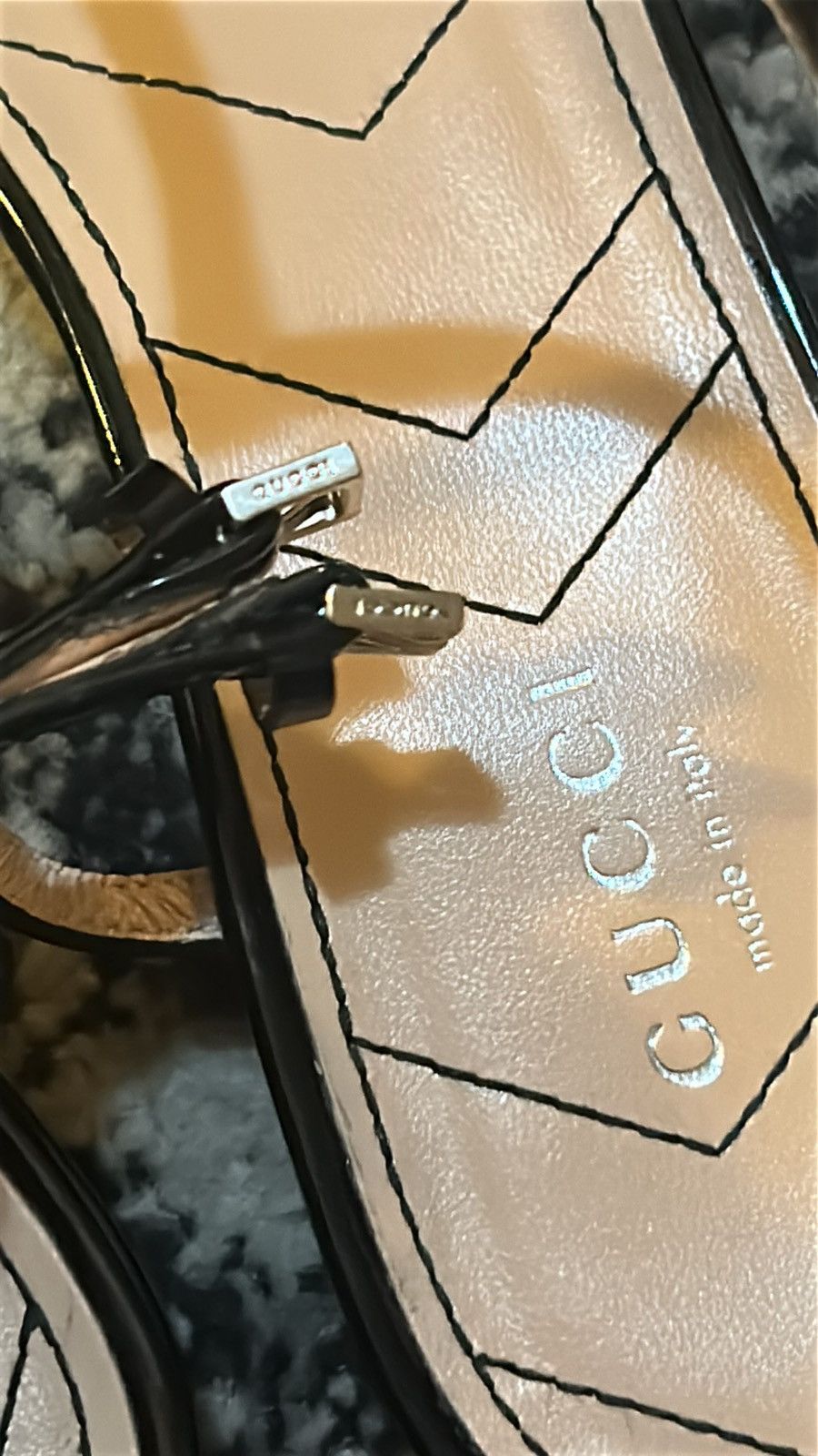 Gucci Women's Double G ballet flat size 39.5 Size US 9.5 / IT 39.5 - 8 Thumbnail