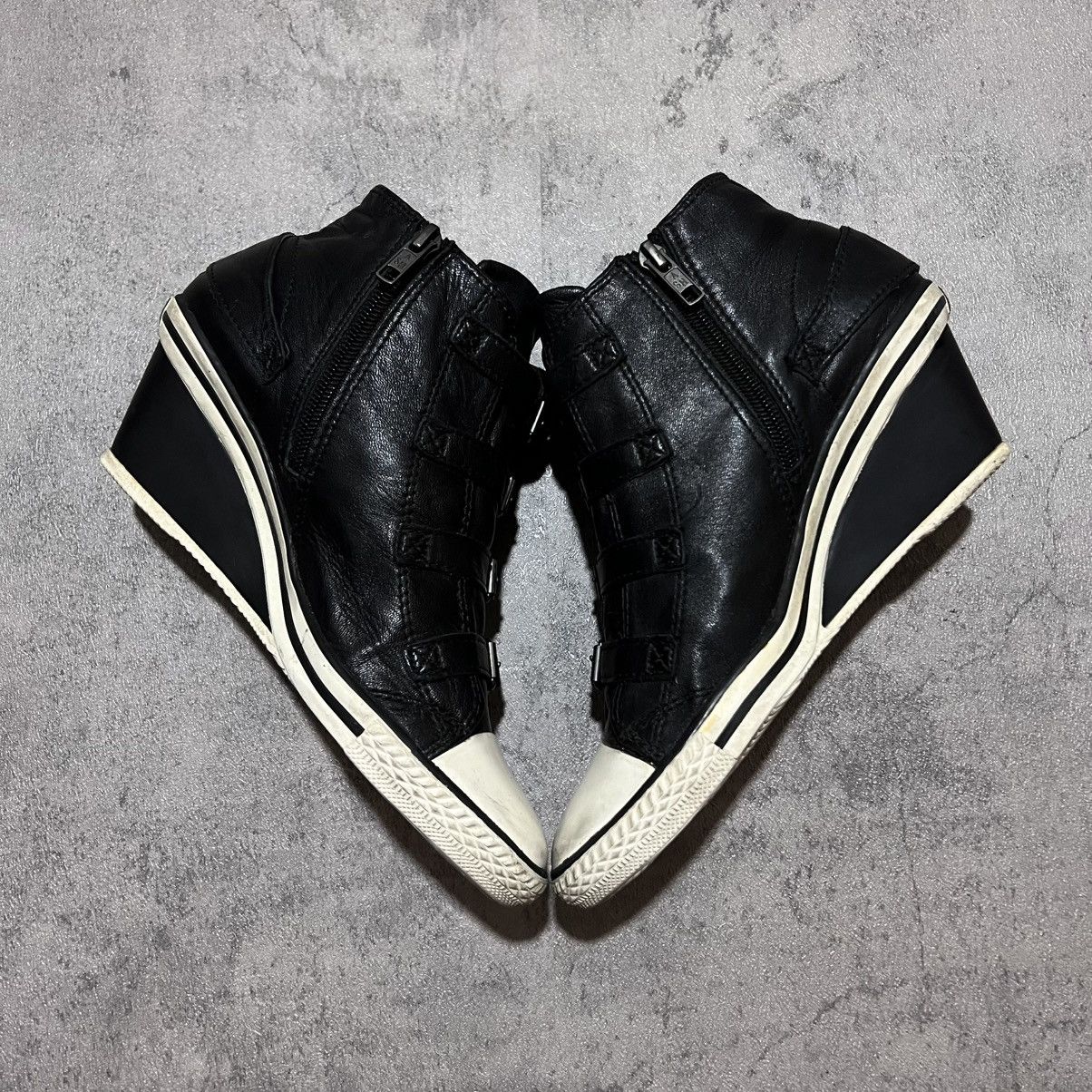ASH Ash Wedge Genial Buckled Leather Isabel Marant Bekett Style Size US 9 / IT 39 - 3 Thumbnail