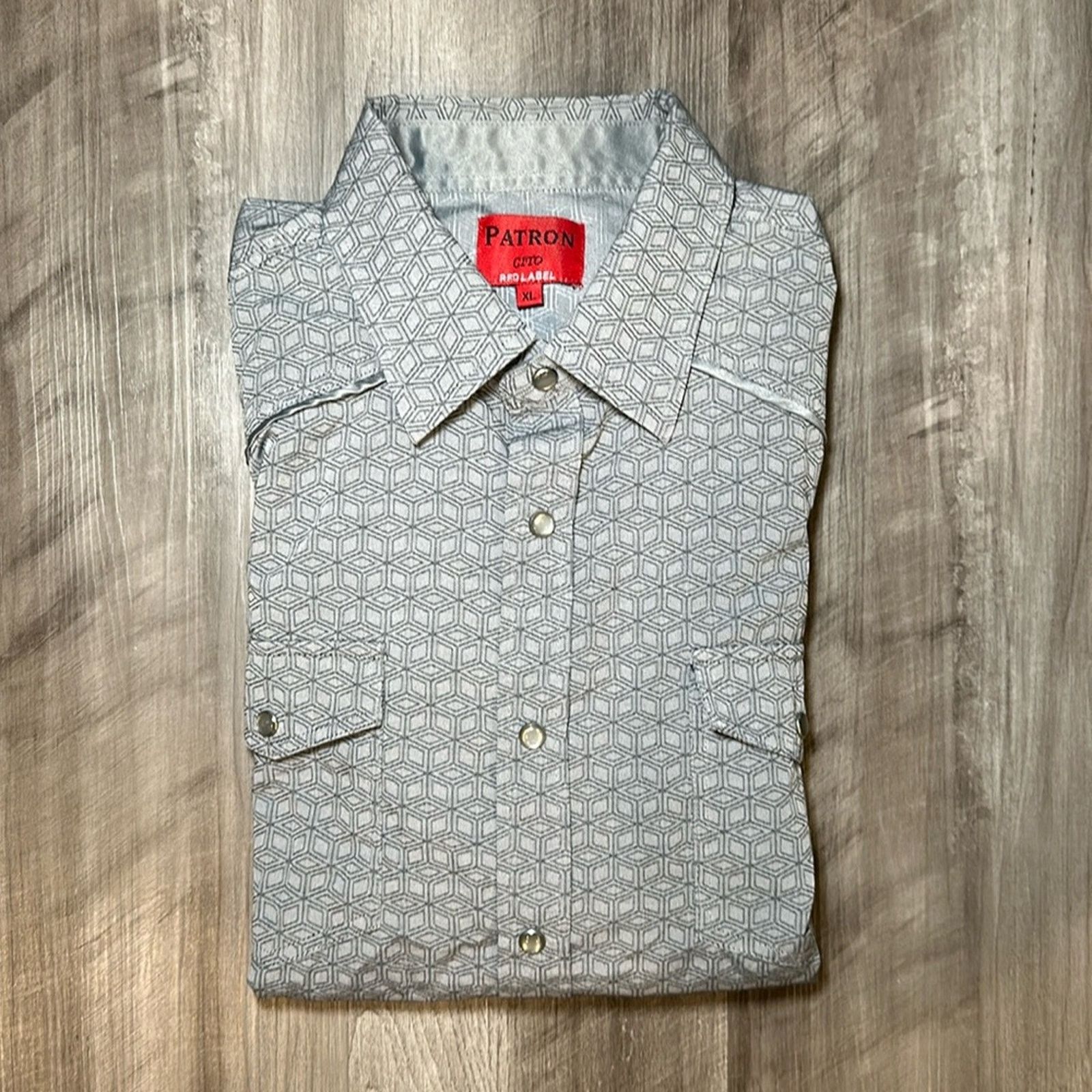 Other Patron Cito Red Label Western Long Sleeve Pearl Snap - XL Size US XL / EU 56 / 4 - 1 Thumbnail