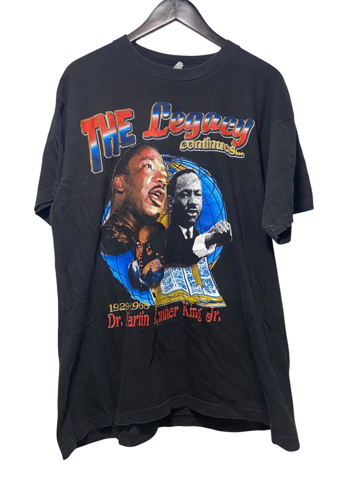 Vintage Vintage Martin Luther King Jr MLK T Shirt Mens Size L Size US L / EU 52-54 / 3 - 1 Thumbnail