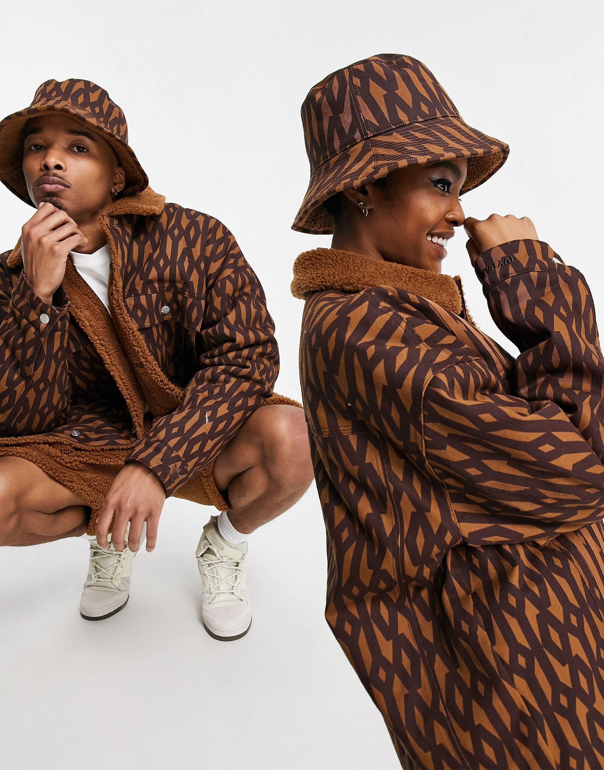 Adidas × If Six Was Nine Adidas X Ivy Park Sherpa Monogram Jacket Size US L / EU 52-54 / 3 - 1 Thumbnail