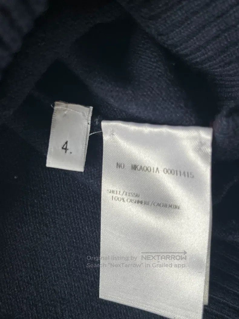 Thom Browne Thom Browne Blue four baron cashmere sweater Size US XL / EU 56 / 4 - 5 Thumbnail