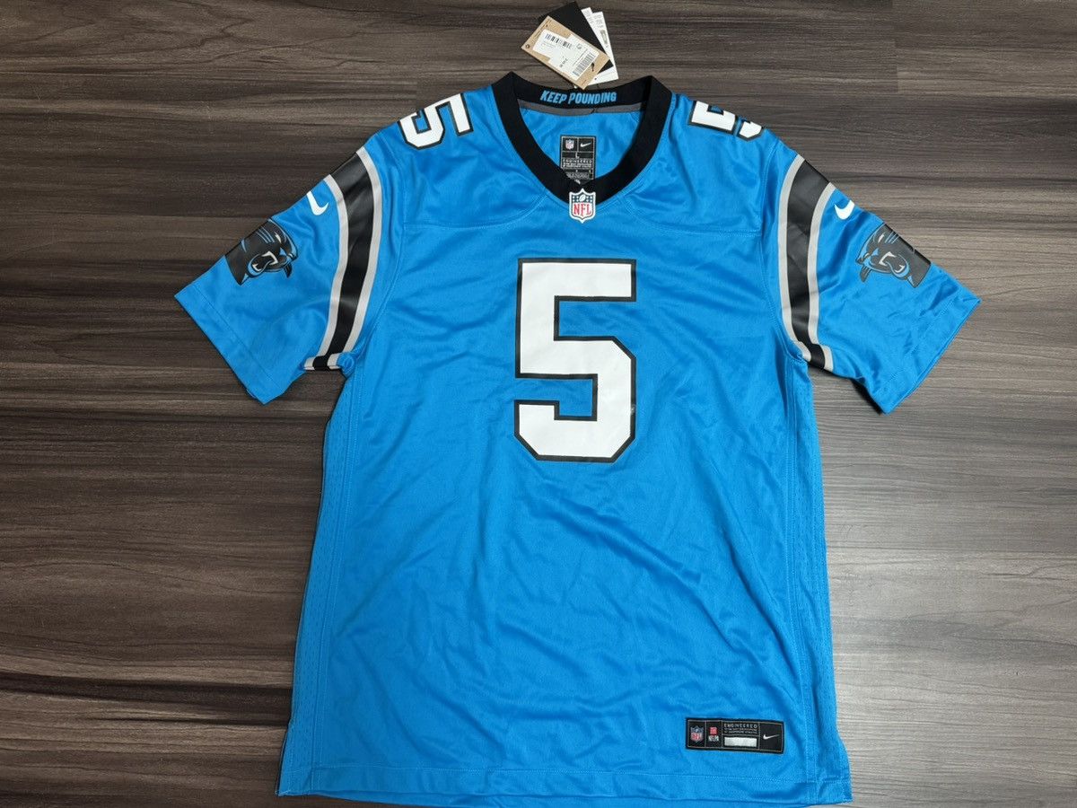 Nike Carolina Panthers Diontae Johnson #5 NFL Engineered Jersey Size US L / EU 52-54 / 3 - 1 Thumbnail