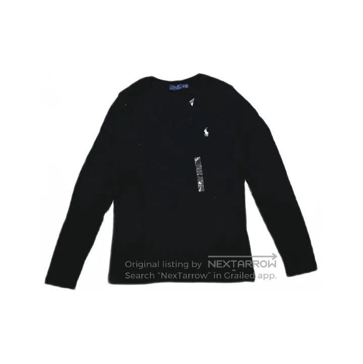 Polo Ralph Lauren Polo Ralph Lauren Solid Pony Embroidered Long Sleeve T. Size US XL / EU 56 / 4 - 2 Thumbnail