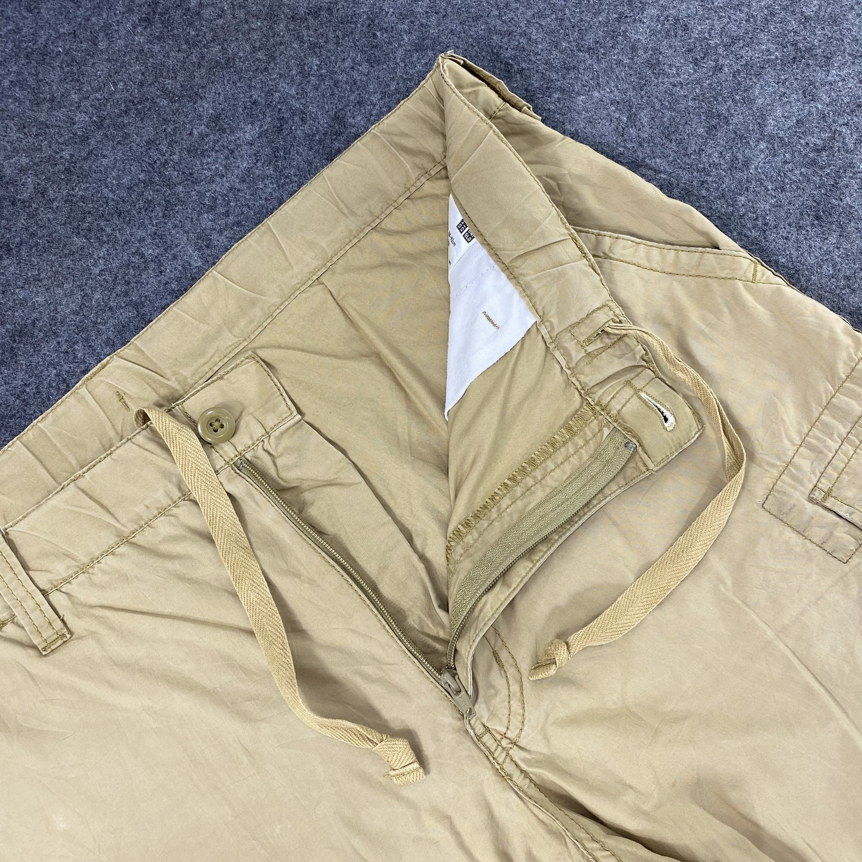 Uniqlo UNIQLO Drawstring Bondage Multipocket Cargo Short Pant-C051 Size US 38 / EU 54 - 6 Thumbnail