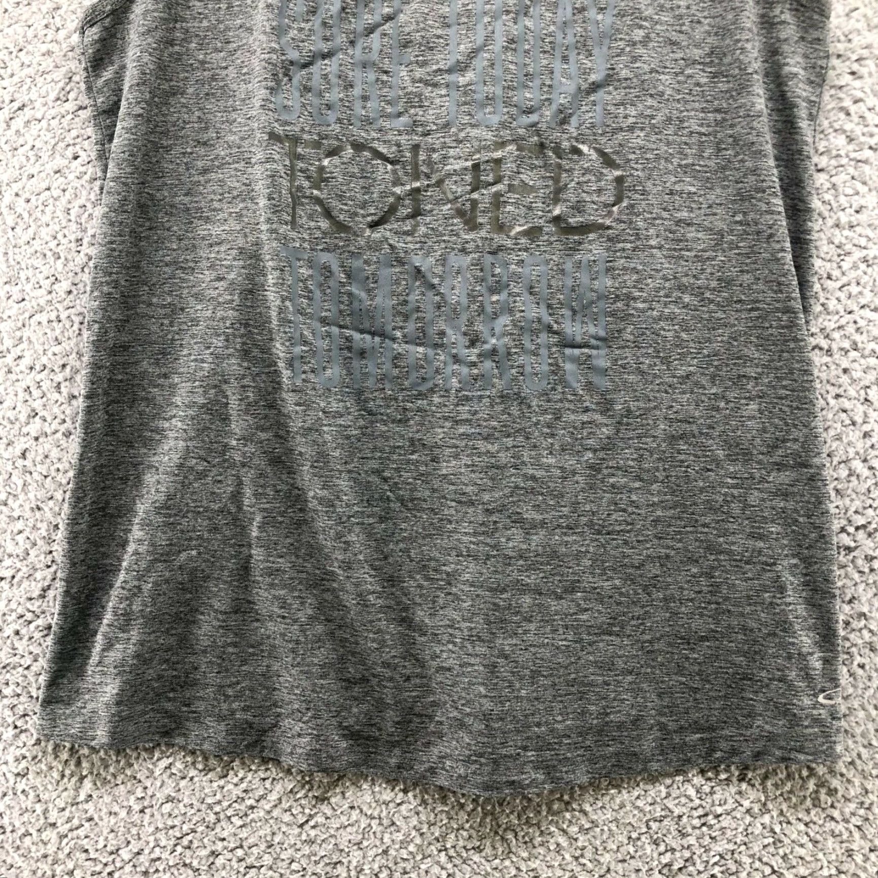 Champion Champion Tank Top Womens L Gray Activewear Sleeveless Racerback Crew Neck Gym Workout Weights Size L / US 10 / IT 46 - 3 Thumbnail