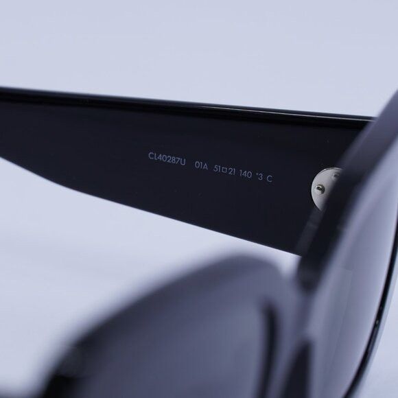 Celine 🕶️ New Celine CL40287U 01A Sunglasses - Shiny Black Frame Size ONE SIZE - 8 Thumbnail