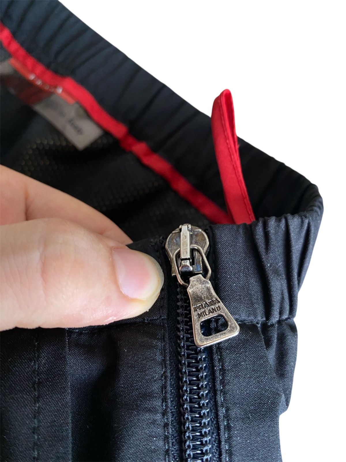 Prada Vintage Prada Full Zip Trackpants Size US 33 - 3 Thumbnail
