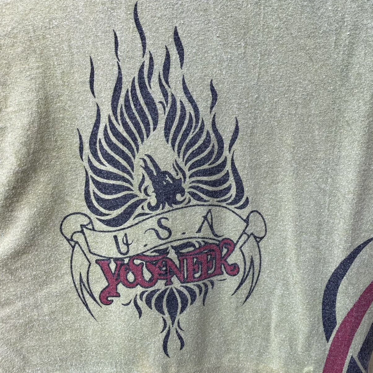 Other 🔥Vintage 90s YOONEEK Flame Tribe Design Skateboard Tee Size US M / EU 48-50 / 2 - 4 Thumbnail
