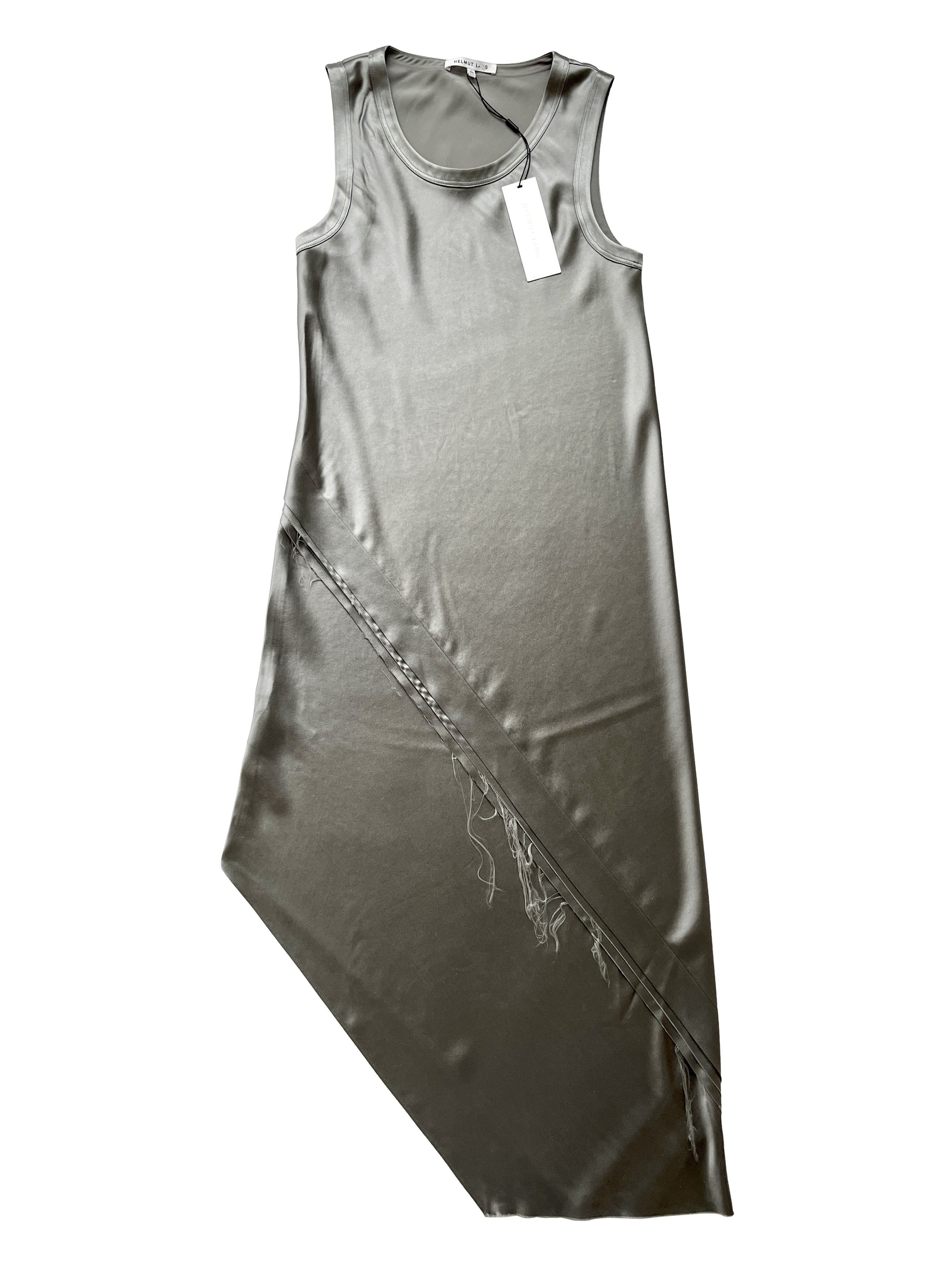 ⚡️QUICK SALE⚡️Helmut Lang Silk Asymmetric Sleeveless Dress