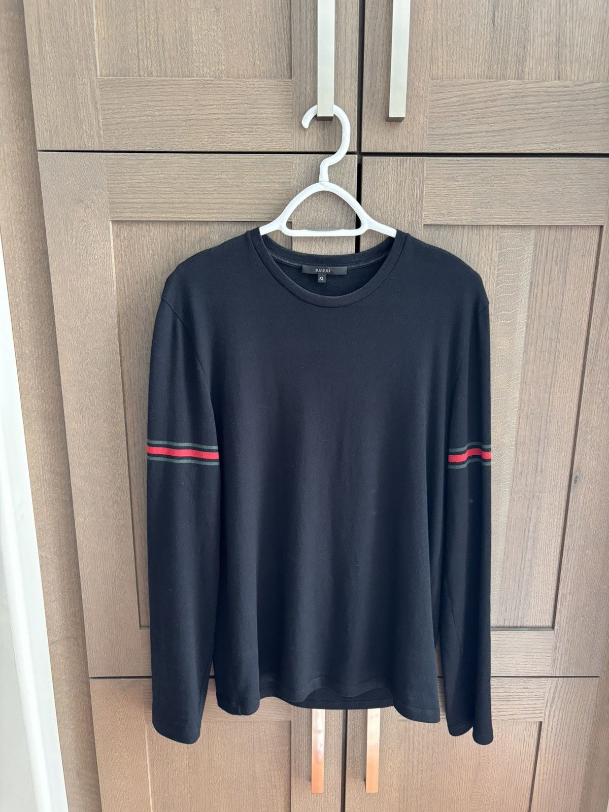 Gucci Gucci Stripe Longsleeve Size US XL / EU 56 / 4 - 1 Thumbnail