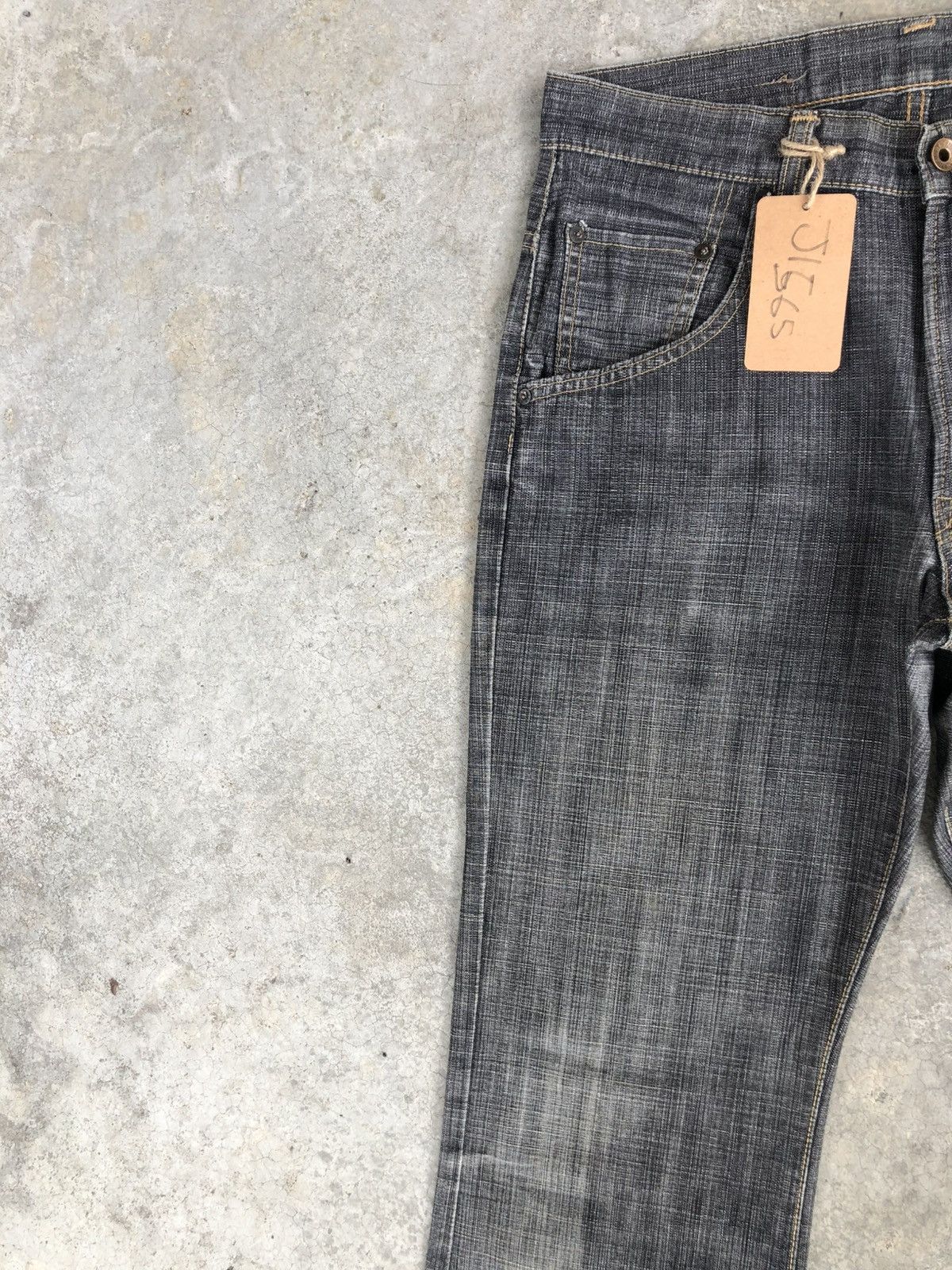 If Six Was Nine Edwin Flare Jeans Distressed Jeans Loose Size US 31 - 4 Thumbnail
