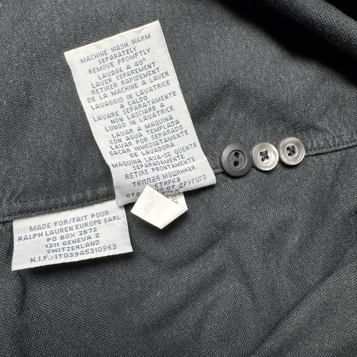 Polo Ralph Lauren × Vintage Polo Ralph Lauren Black Shirt Vintage Size US S / EU 44-46 / 1 - 9 Thumbnail