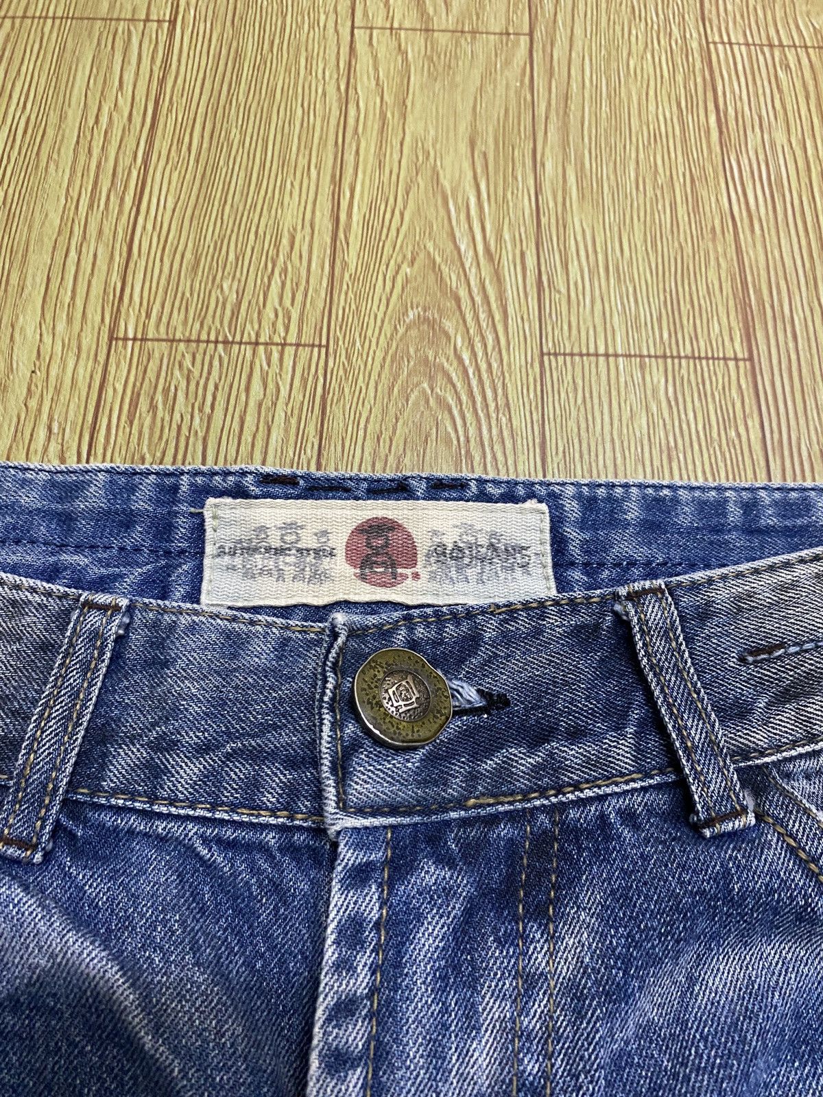 Japanese Brand Rare Design Vintage Japanese Brand Gojeans Jeans 2000s Size US 33 - 11 Thumbnail