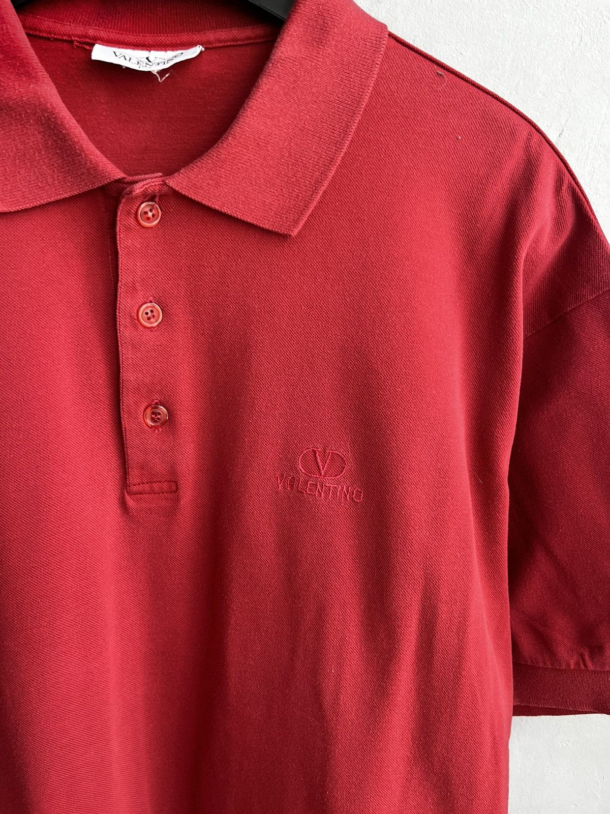Valentino × Vintage Valentino polo shirt vintage Size US XL / EU 56 / 4 - 3 Thumbnail
