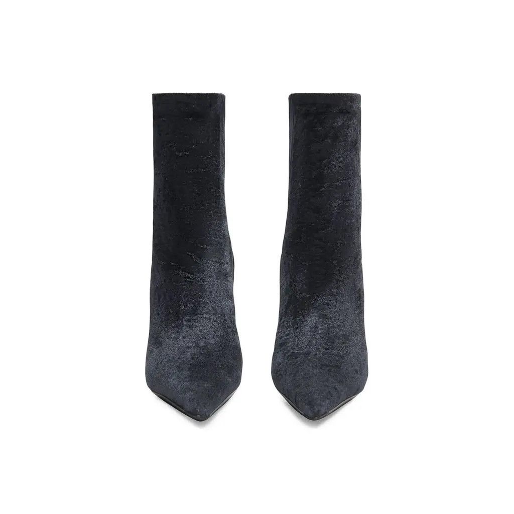 Balenciaga o1bcso1str0625 Knife 110mm Booties in Black Size US 9 / IT 39 - 3 Thumbnail