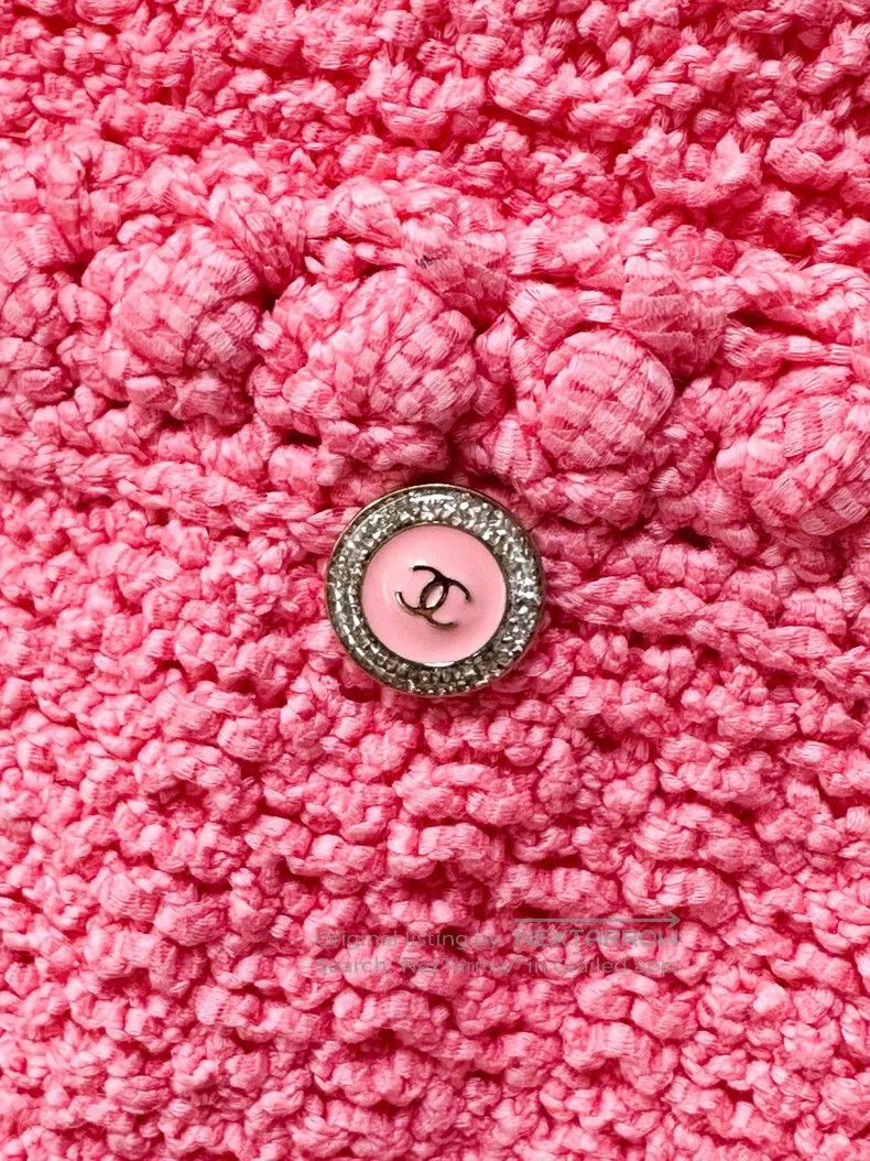 Chanel Chanel Four-pocket medium-long knitted vest Size XS / US 0-2 / IT 36-38 - 4 Thumbnail