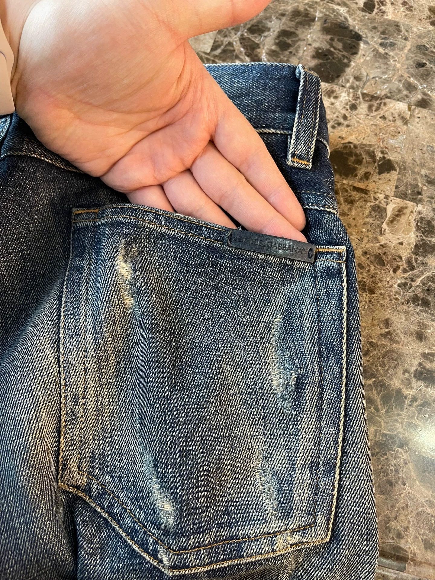 Dolce & Gabbana DG Size 44 Jeans Subtle Distressed Light Blue Versatile Size US 28 / EU 44 - 7 Thumbnail