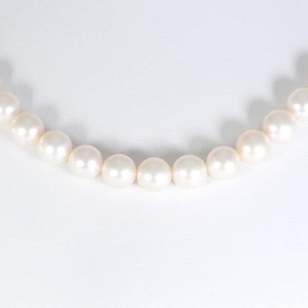 Other LuxUness Silver Akoya Pearl Necklace 44cm Metal Necklace Size ONE SIZE - 1 Thumbnail