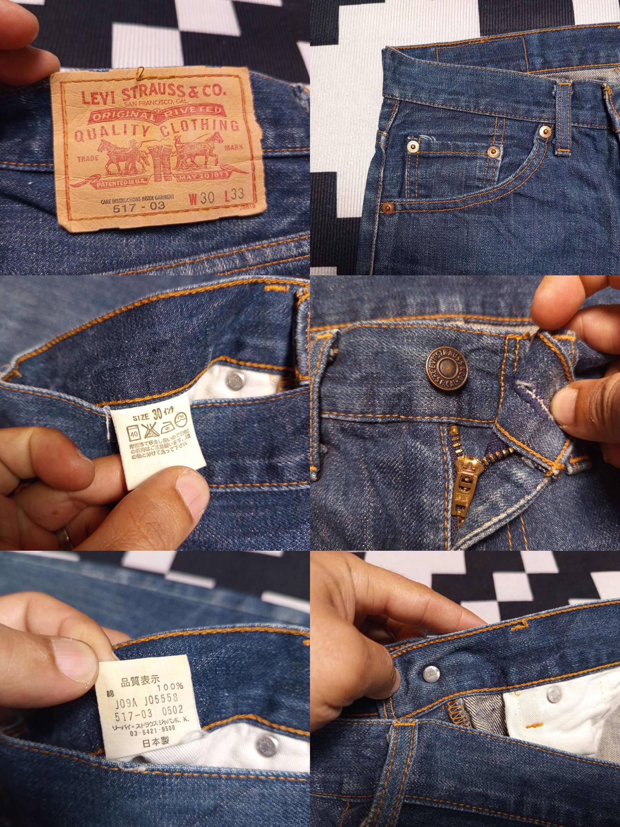 Kapital Flare Jeans Levis Distress Boot Cut Size US 29 - 2 Thumbnail