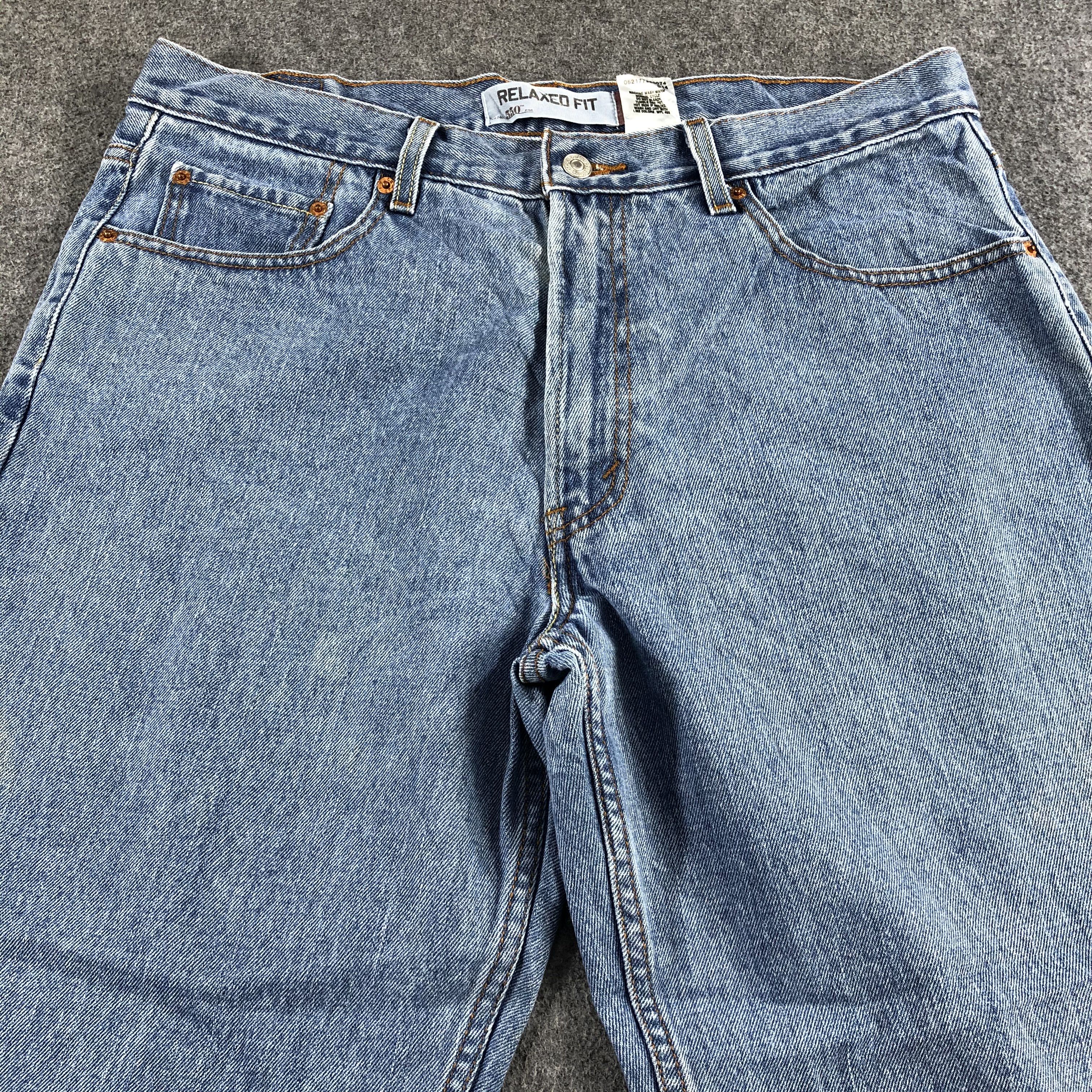 Levi's Vintage Blue Wash Levis 550 Jeans-J2414 Size US 36 / EU 52 - 3 Thumbnail
