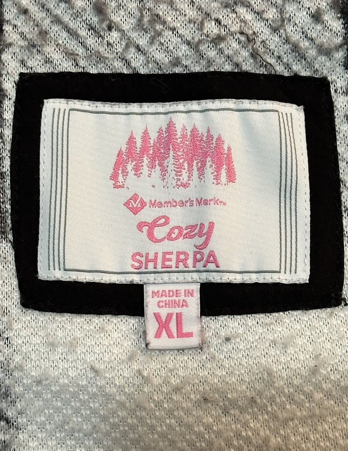 Other Members Mark Cozy Sherpa Fleece Jacket Size XL / US 12-14 / IT 48-50 - 8 Thumbnail